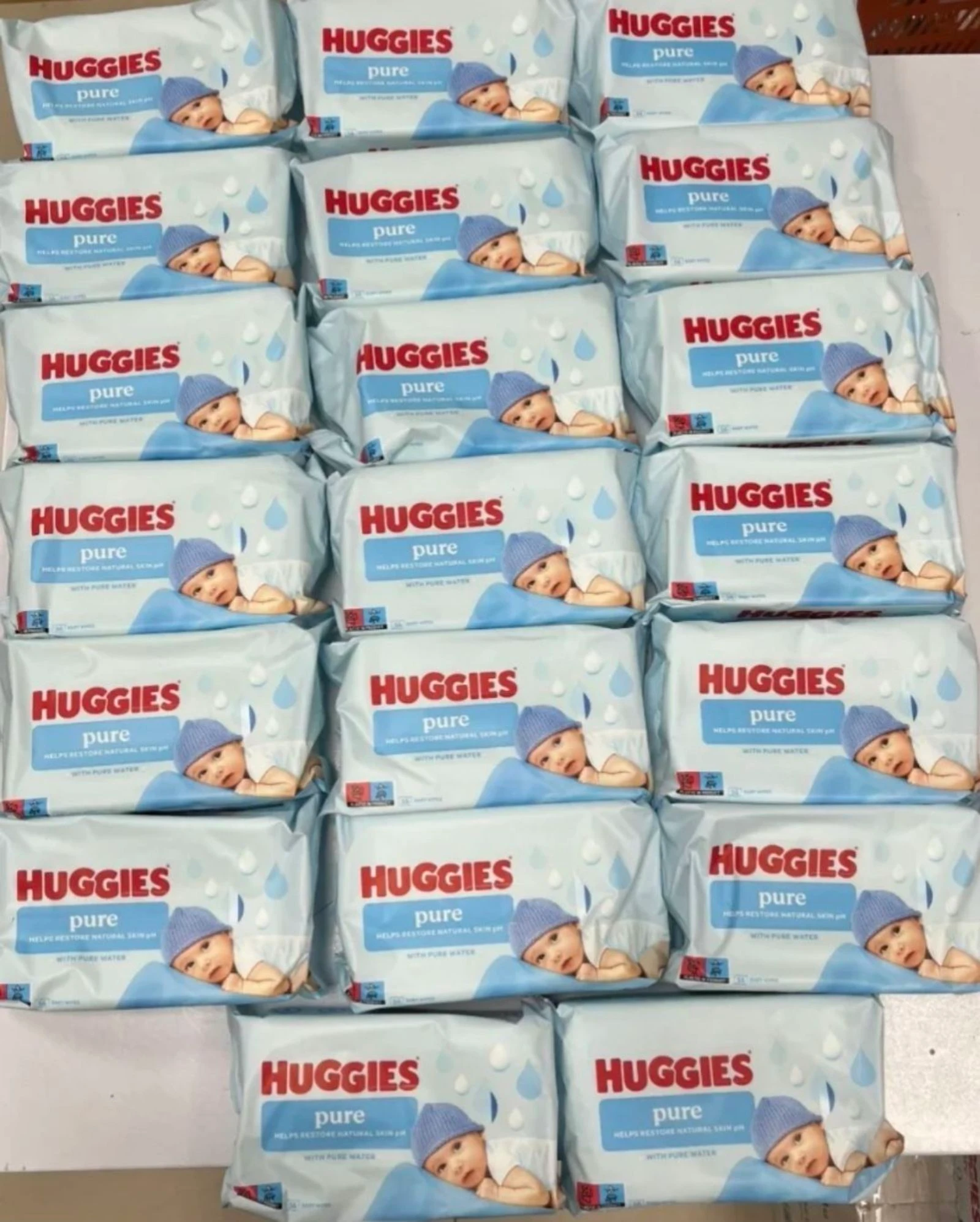 Toallitas Huggies Pure